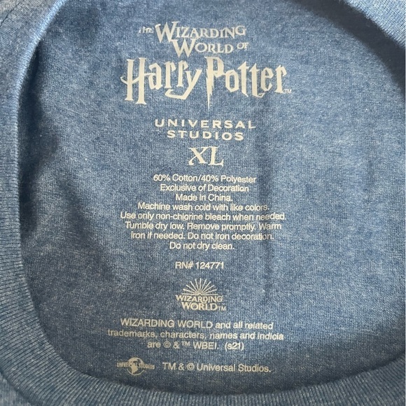 Harry Potter Ravenclaw Quiddish Team Captain shirt Universal - Picture 6 of 6